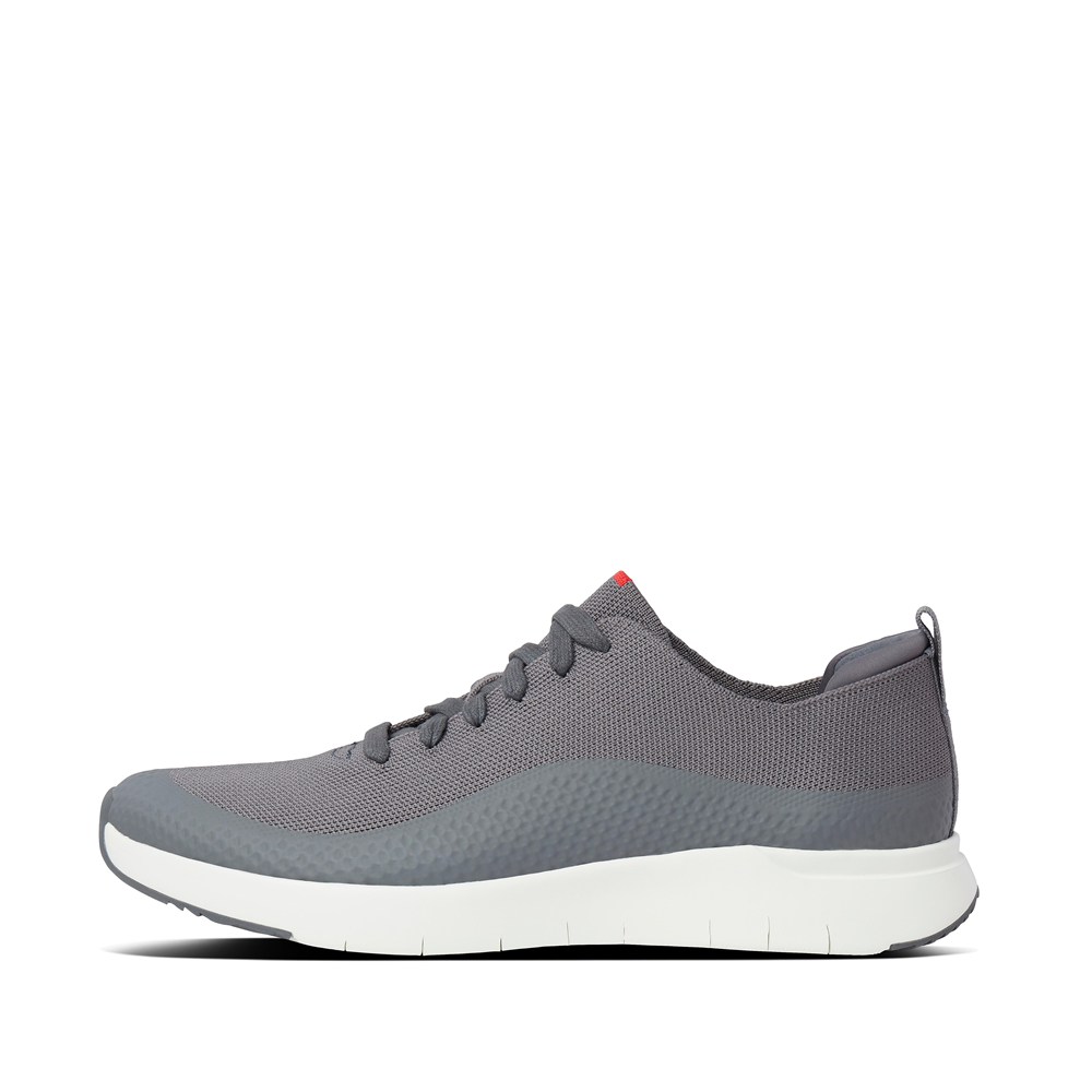 Fitflop Mens Sneakers - Uberknit Ever Knit - Grey - 791-QCPRTU